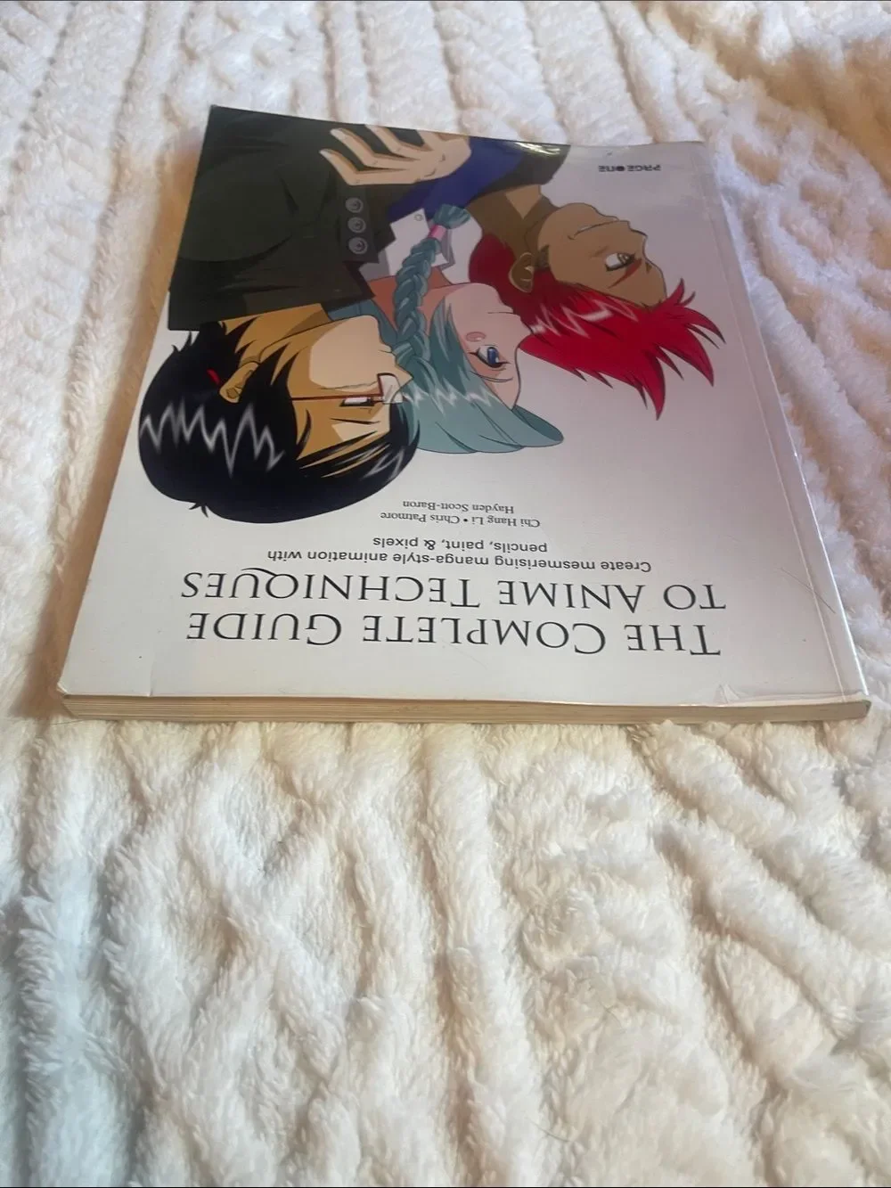 The Complete Guide to Anime Techniques - White Cover with Colorful Characters
